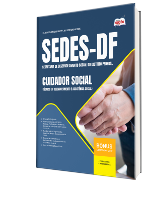 Combo SEDES-DF 2026 - Cuidador Social