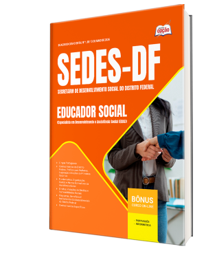 Combo SEDES-DF 2026 - Especialista em Desenvolvimento e Assistência Social (EDAS) - Educador Social