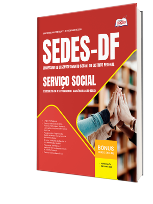 Combo SEDES-DF 2026 - Especialista em Desenvolvimento e Assistência Social (EDAS) - Serviço Social