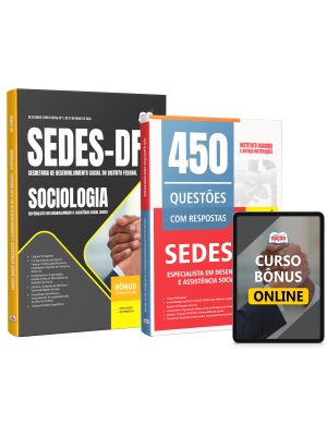 Combo SEDES-DF 2026 - Especialista em Desenvolvimento e Assistência Social (EDAS) - Sociologia