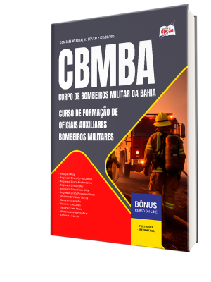 Apostila CBM-BA 2026 - Curso de Formação de Oficiais Auxiliares Bombeiros Militares