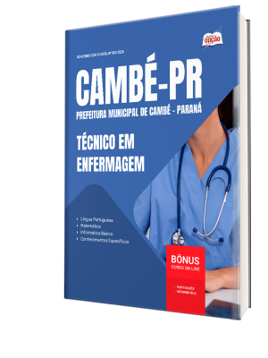 Apostila Prefeitura de Cambé - PR 2026 - Técnico em Enfermagem