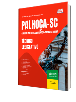 Apostila Câmara de Palhoça-SC 2026 - Técnico Legislativo