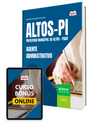 Apostila Prefeitura de Altos-PI 2026 - Agente Administrativo