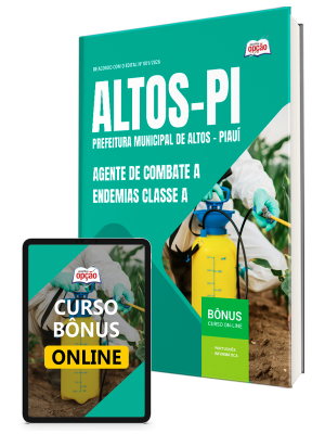 Apostila Prefeitura de Altos-PI 2026 - Agente de Combate a Endemias Classe A