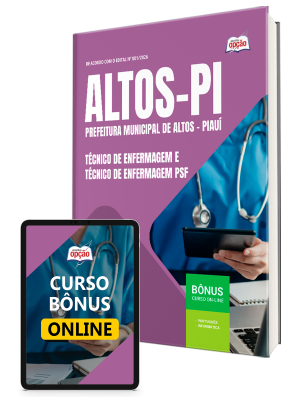 Apostila Prefeitura de Altos-PI 2026 - Técnico de Enfermagem e Técnico de Enfermagem PSF