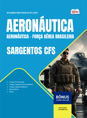Apostila Aeronáutica do Brasil 2026 - Sargentos CFS