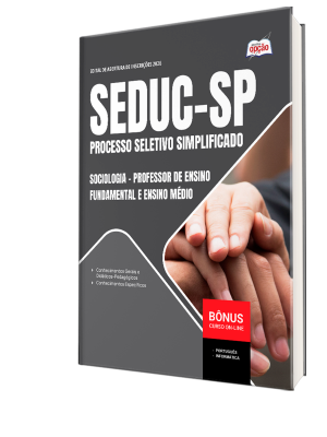 Apostila SEDUC-SP 2026 - Professor de Ensino Fundamental e Ensino Médio - Sociologia