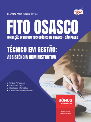 Apostila FITO Osasco 2026 em PDF - Técnico em Gestão: Assistência Administrativa
