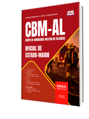 Apostila CBM-AL 2026 - Oficial de Estado-Maior