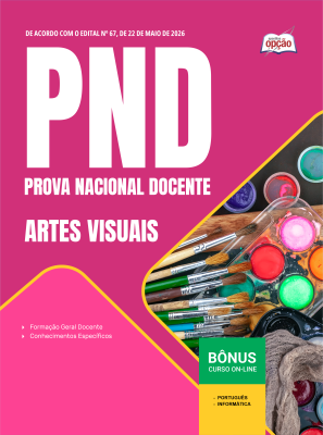 Apostila PND - Prova Nacional Docente 2026 - Artes Visuais