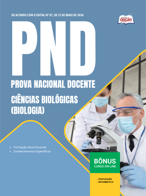 Apostila PND - Prova Nacional Docente 2026 - Ciências Biológicas (Biologia)