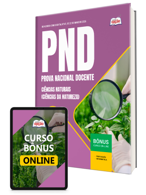 Apostila PND - Prova Nacional Docente 2026 - Ciências Naturais (Ciências da Natureza)