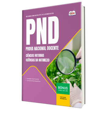 Apostila PND - Prova Nacional Docente 2026 - Ciências Naturais (Ciências da Natureza)