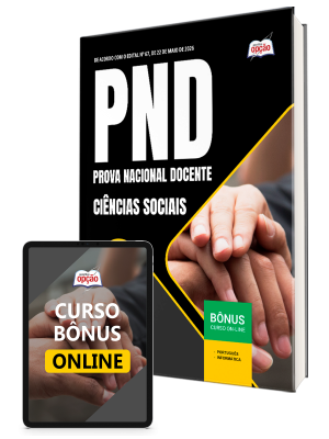 Apostila PND - Prova Nacional Docente 2026 - Ciências Sociais