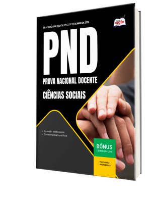 Apostila PND - Prova Nacional Docente 2026 - Ciências Sociais