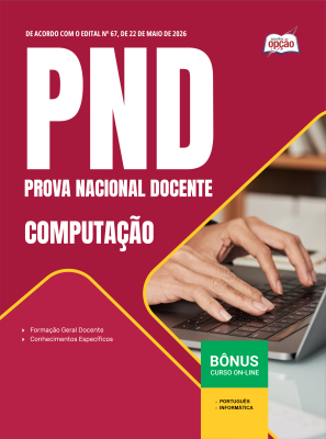 Apostila PND - Prova Nacional Docente 2026 - Computação