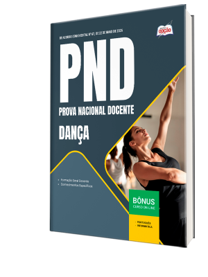 Apostila PND - Prova Nacional Docente 2026 - Dança
