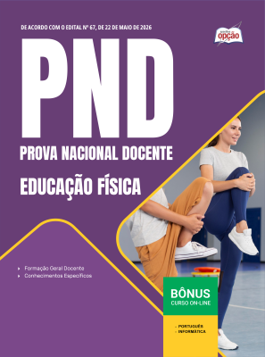 Apostila PND - Prova Nacional Docente 2026 - Educação Física