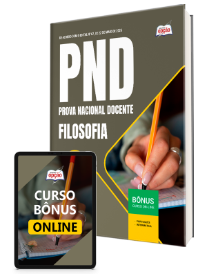 Apostila PND - Prova Nacional Docente 2026 - Filosofia