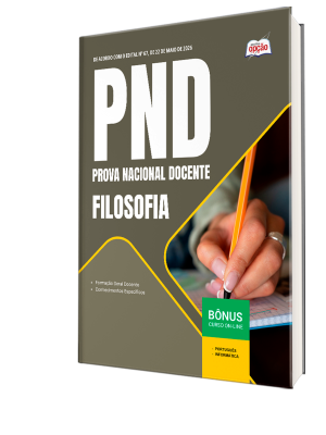 Apostila PND - Prova Nacional Docente 2026 - Filosofia