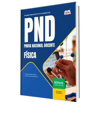 Apostila PND - Prova Nacional Docente 2026 - Física