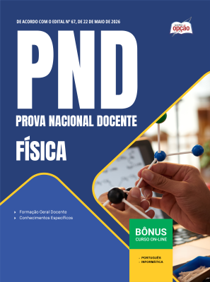 Apostila PND - Prova Nacional Docente 2026 - Física