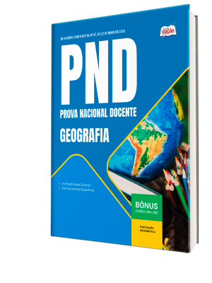 Apostila PND - Prova Nacional Docente 2026 - Geografia