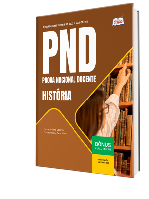 Apostila PND - Prova Nacional Docente 2026 - História