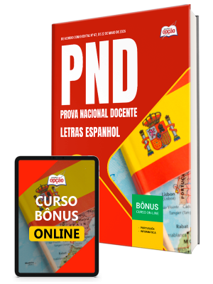 Apostila PND - Prova Nacional Docente 2026 - Letras Espanhol