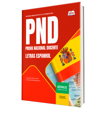 Apostila PND - Prova Nacional Docente 2026 - Letras Espanhol