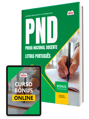 Apostila PND - Prova Nacional Docente 2026 - Letras Português