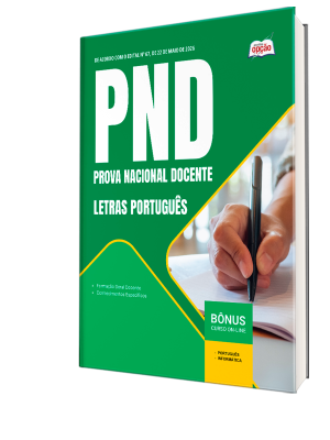 Apostila PND - Prova Nacional Docente 2026 - Letras Português
