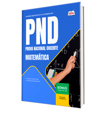 Apostila PND - Prova Nacional Docente 2026 - Matemática
