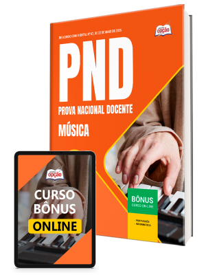 Apostila PND - Prova Nacional Docente 2026 - Música