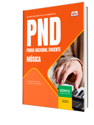 Apostila PND - Prova Nacional Docente 2026 - Música