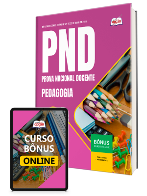 Apostila PND - Prova Nacional Docente 2026 - Pedagogia