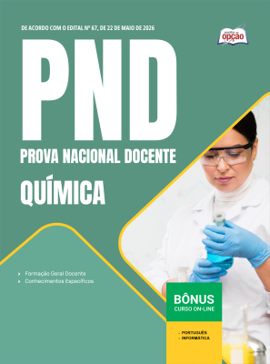 Apostila PND - Prova Nacional Docente 2026 - Química