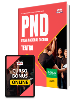 Apostila PND - Prova Nacional Docente 2026 - Teatro
