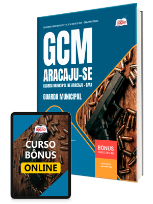 Apostila Prefeitura de Aracaju-SE 2026 - Guarda Municipal