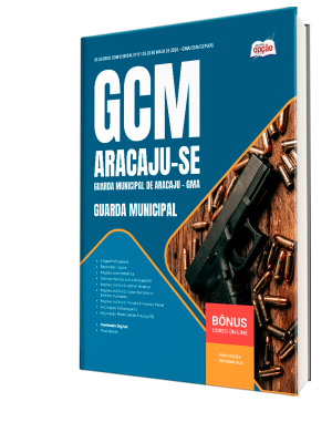 Apostila Prefeitura de Aracaju-SE 2026 - Guarda Municipal
