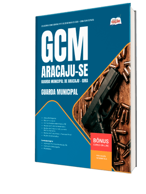 Apostila Prefeitura de Aracaju-SE 2026 - Guarda Municipal