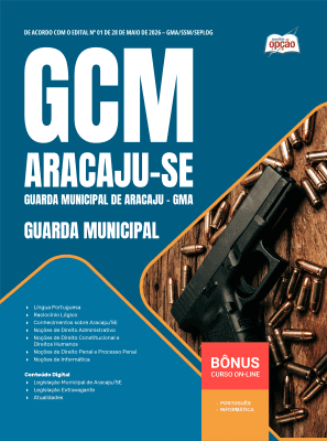 Apostila Prefeitura de Aracaju-SE 2026 - Guarda Municipal