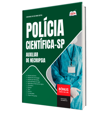Apostila Polícia Científica-SP 2026 - Auxiliar de Necropsia