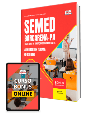 Apostila SEMED Barcarena-PA 2026 - Auxiliar de Turma (Docente)