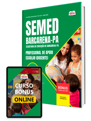Apostila SEMED Barcarena-PA 2026 - Profissional de Apoio Escolar (Docente)