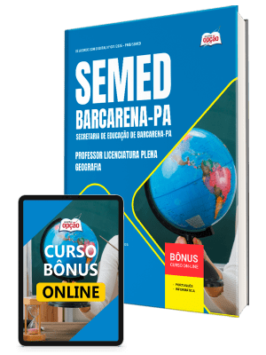 Apostila SEMED Barcarena-PA 2026 - Professor Licenciatura Plena - Geografia