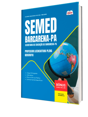 Apostila SEMED Barcarena-PA 2026 - Professor Licenciatura Plena - Geografia