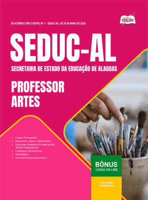 Apostila SEDUC-AL 2026 - Professor Artes
