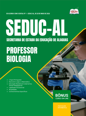 Apostila SEDUC-AL 2026 - Professor Biologia